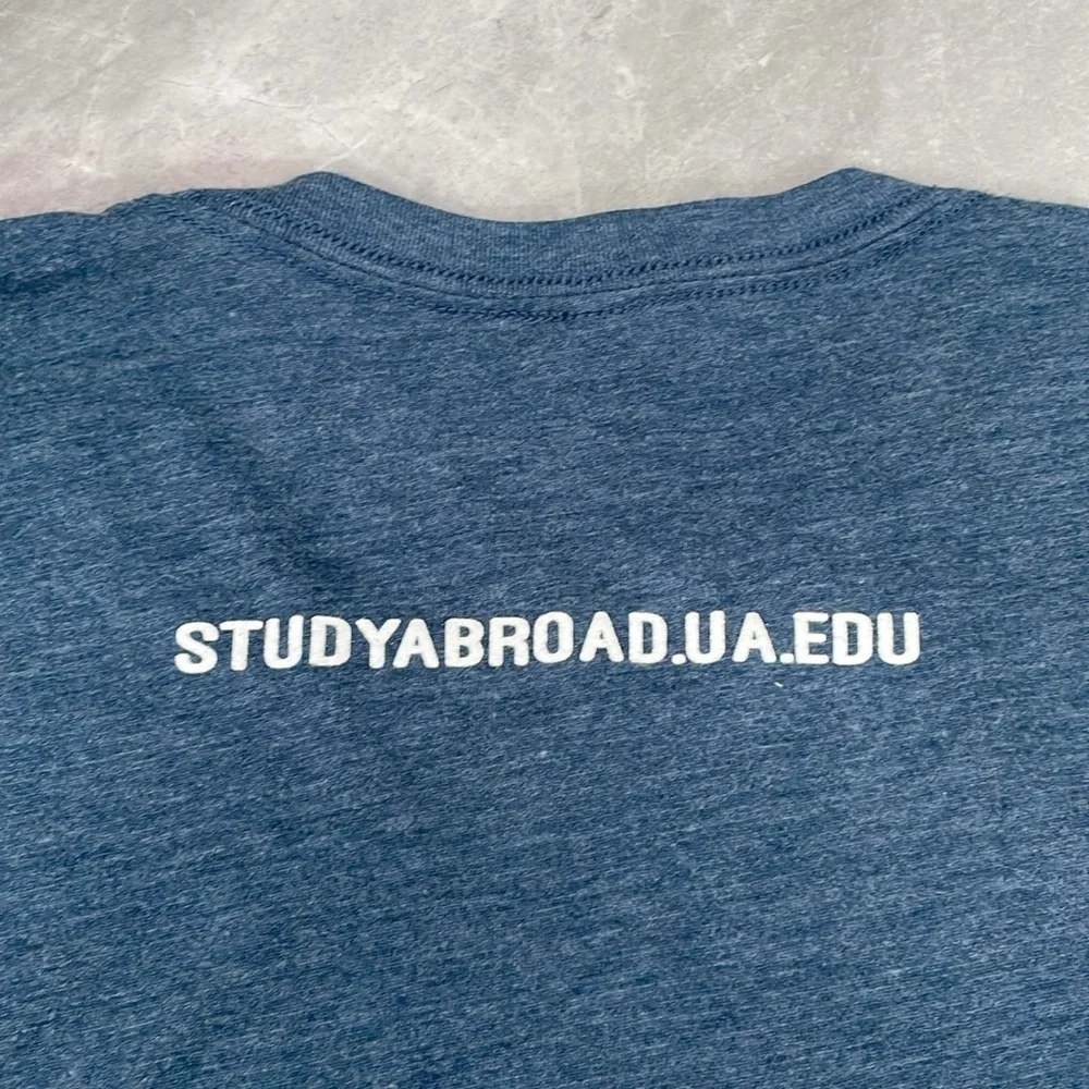 Unisex Next Level Apparel University of Alabama Study Abroad Short Sleeve Shirt